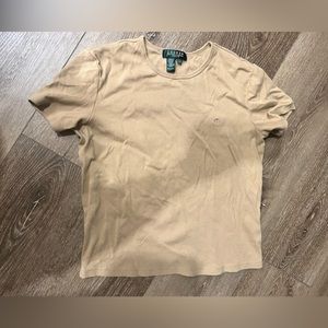 NWOT Ralph Lauren Polo cropped tee